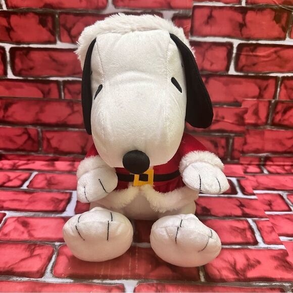 Peanuts Snoopy Santa Christmas musical interactive toy - Picture 1 of 7